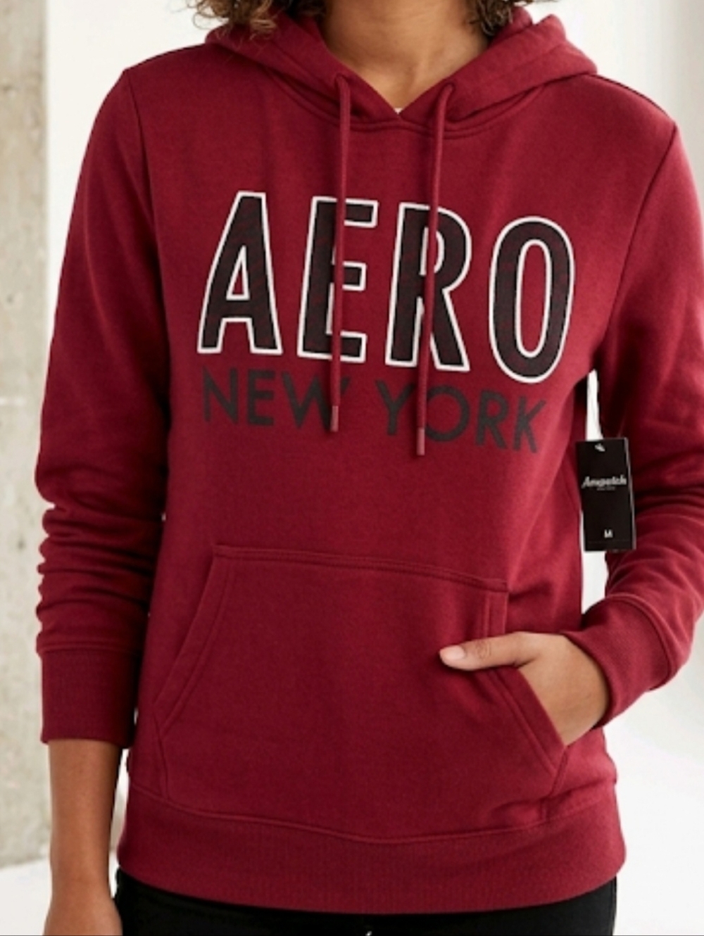 Aéropostale‎ Hoodie Pullover Jacket  STILE AFH03449BLX SPORTY RED SIZE 2XL